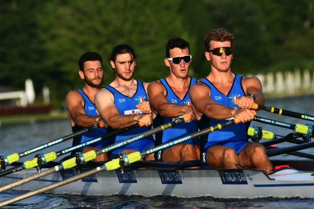 Canottieri Ravenna iniziano mercoledì i Mondiali Under 23 per Marco